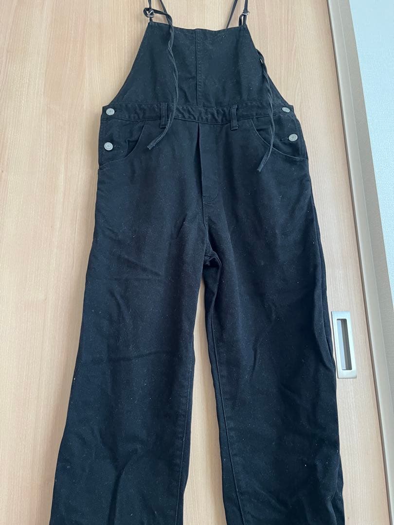 Whim Gazette カツラギオールインワンブラック