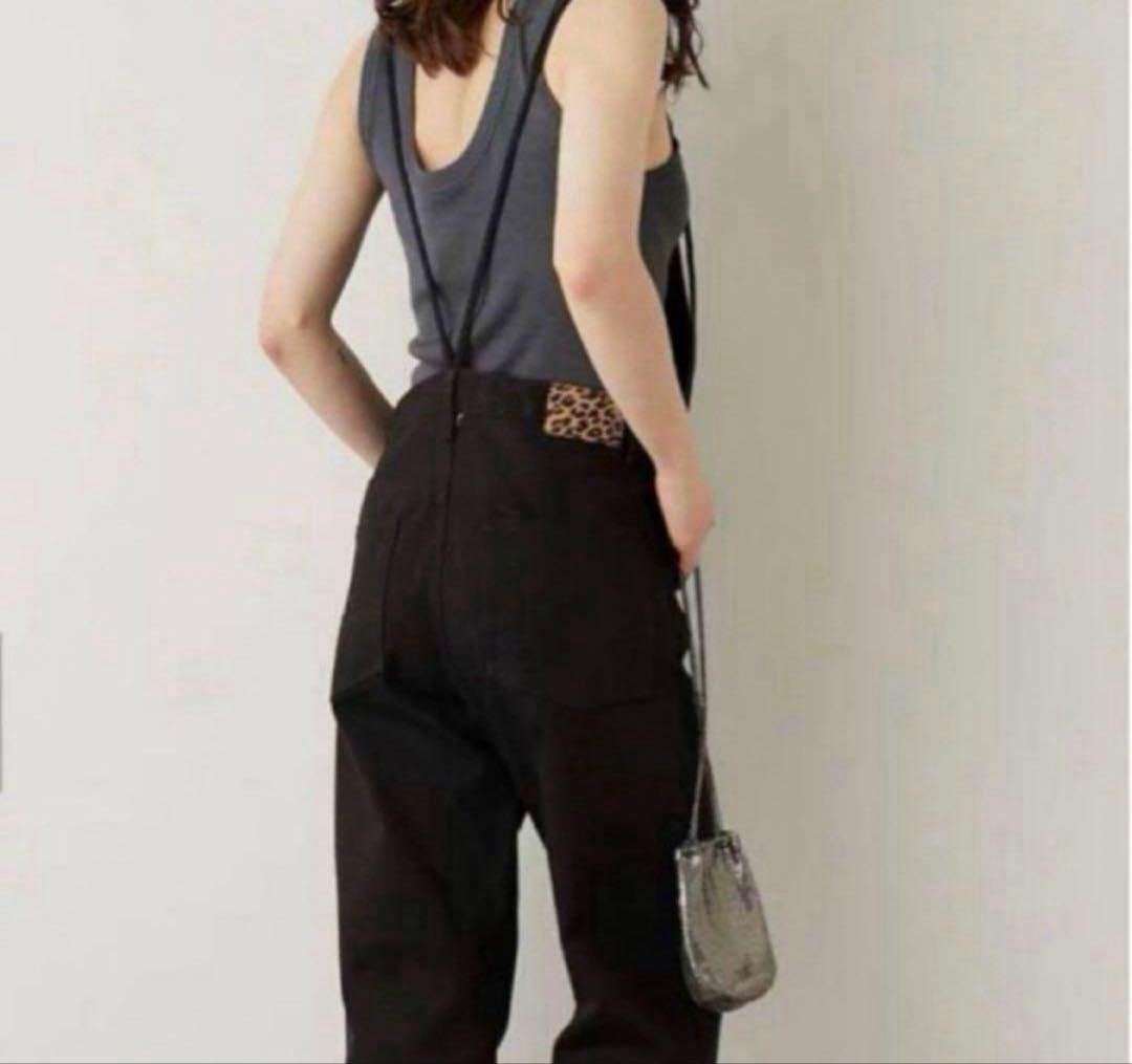 Whim Gazette カツラギオールインワンブラック