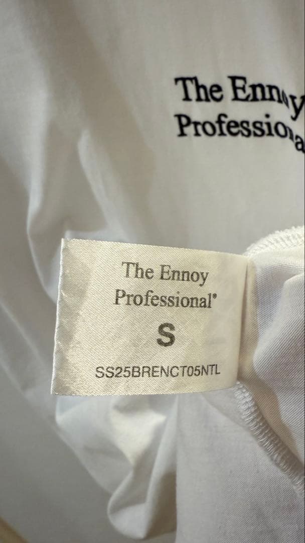1/22値下げENNOY Logo T-shirt 25S/S Sサイズ　美品