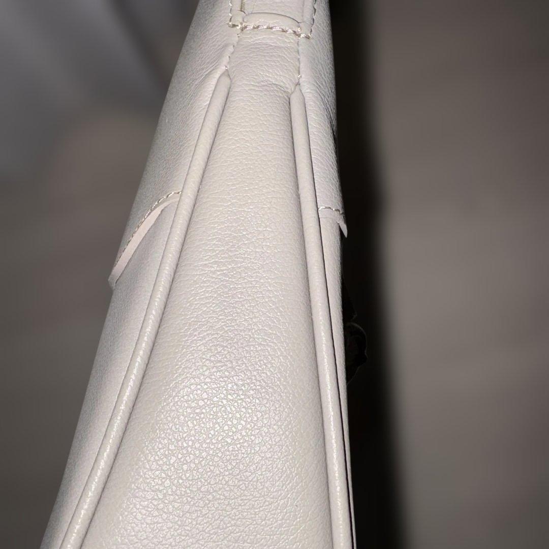 TOFF&LOADSTONE グレー レザービジネスバッグ