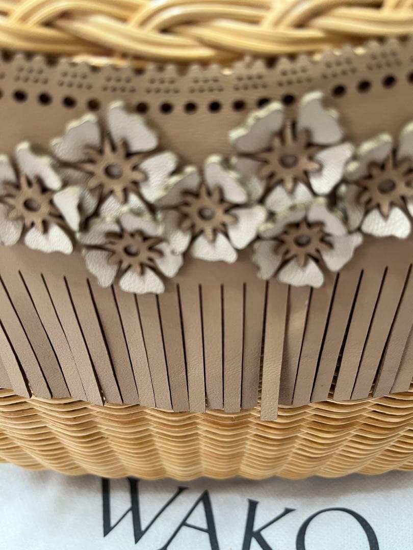 WAKO かごバッグ　GRETA イタリア製