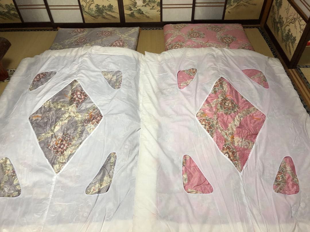 『未使用品』婚礼布団　2組セット　昭和レトロ