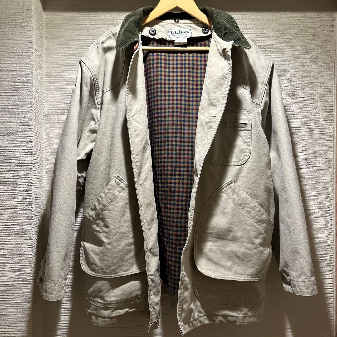 80s USA製 L.L.Bean カバーオール ハンティングジャケット