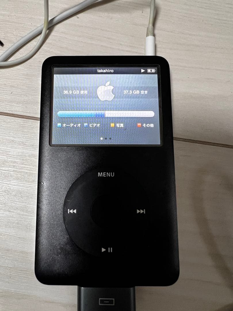 Apple iPod classic A1238 80GB ブラック　動作確認済