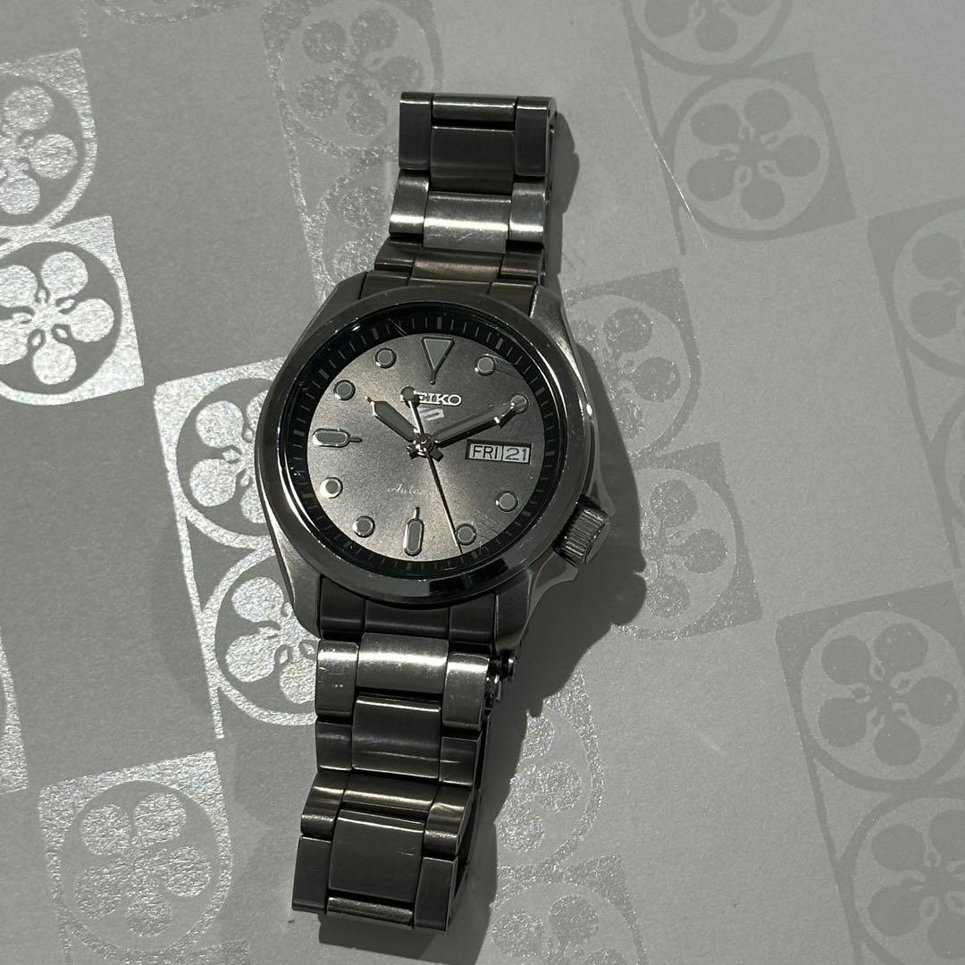 【動作確認済】SEIKO セイコー5 SPORTS自動巻き メンズ腕時計　時計