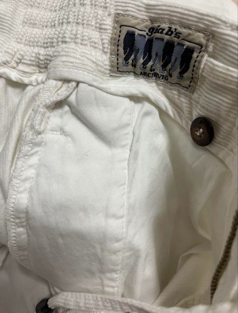 【giab's ARCHIVIO マサッチョ ホワイトコード 新品未使用】