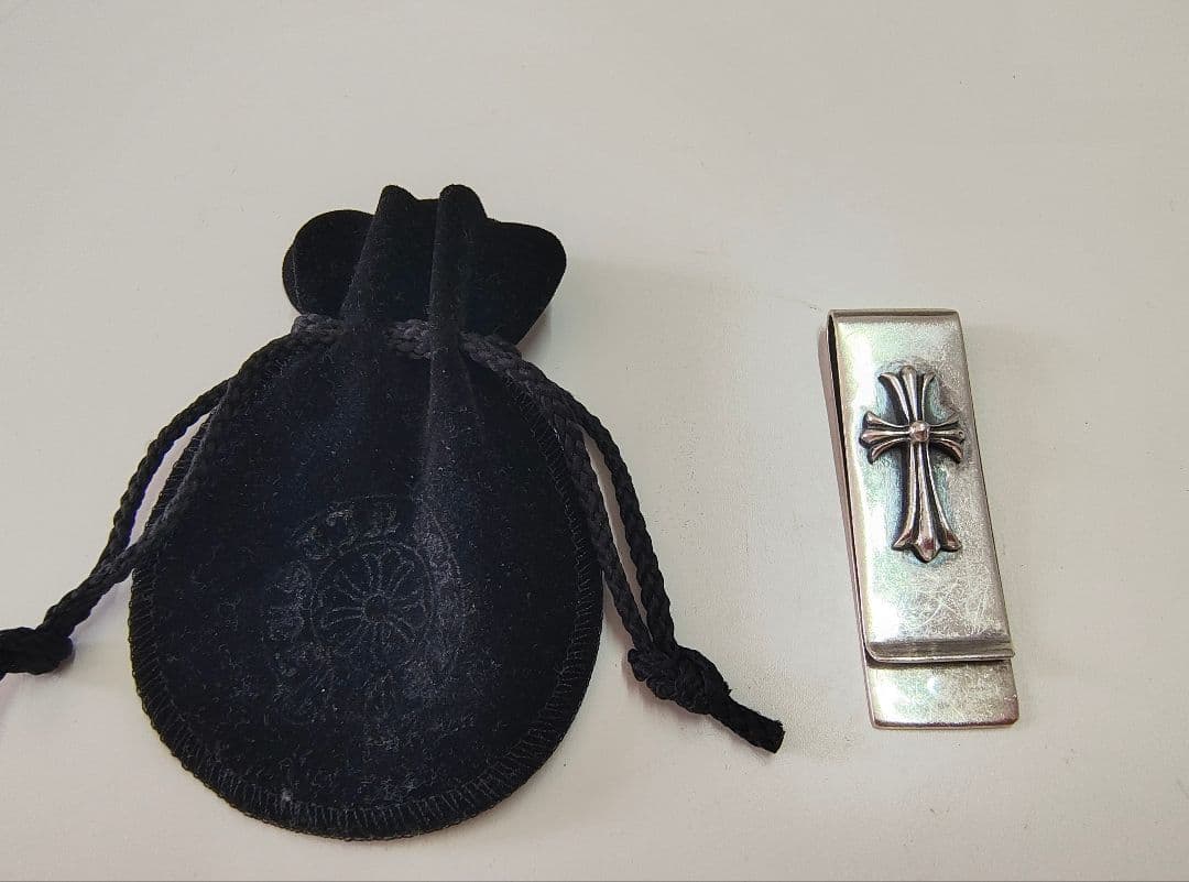 シルバー925 クロス マネークリップ