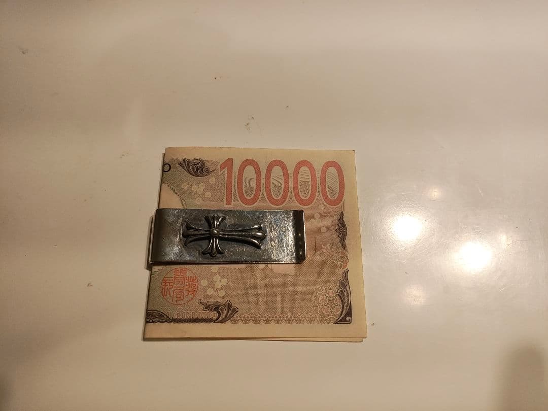 シルバー925 クロス マネークリップ