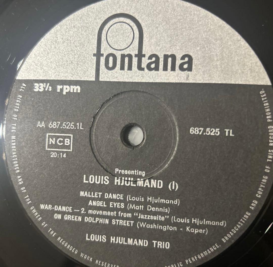 オリジナル盤 / Louis Hjulmand / Vibraphone