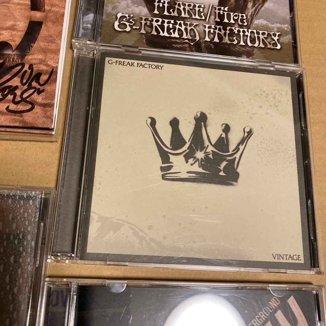 直筆サイン入り　OAU ➕　G-FREAK FACTORY CD まとめ売り