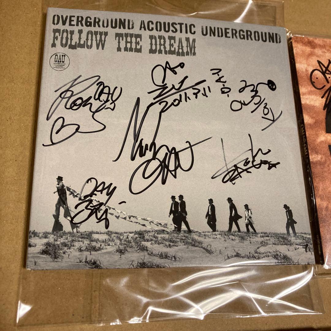 直筆サイン入り　OAU ➕　G-FREAK FACTORY CD まとめ売り
