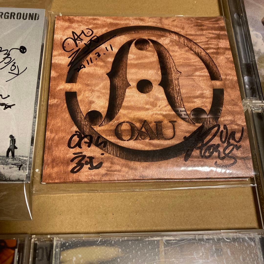 直筆サイン入り　OAU ➕　G-FREAK FACTORY CD まとめ売り
