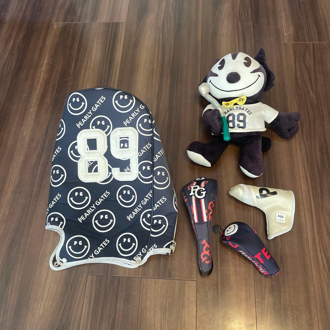 PEARLY GATES スマイリーフェイス ゴルフバッグ