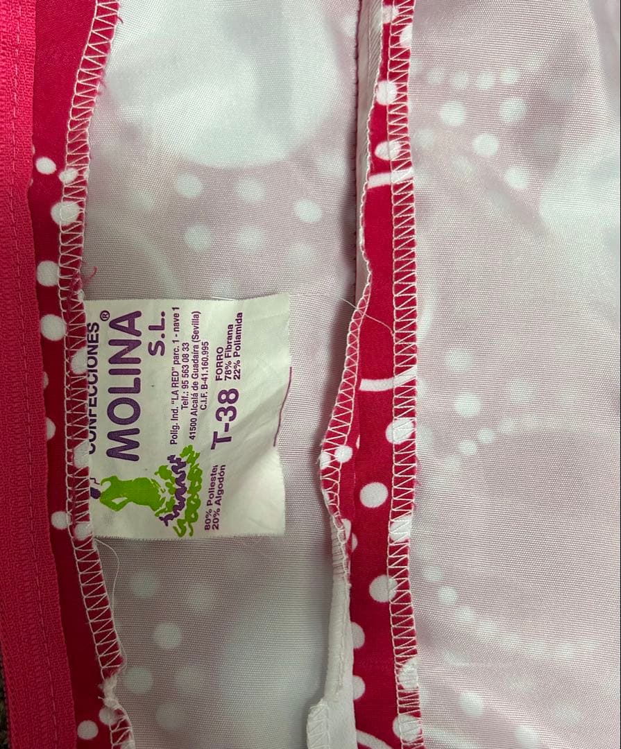 美品 スペイン製フラメンコ衣装】MOLINA Sevilla モリーナ ドレス