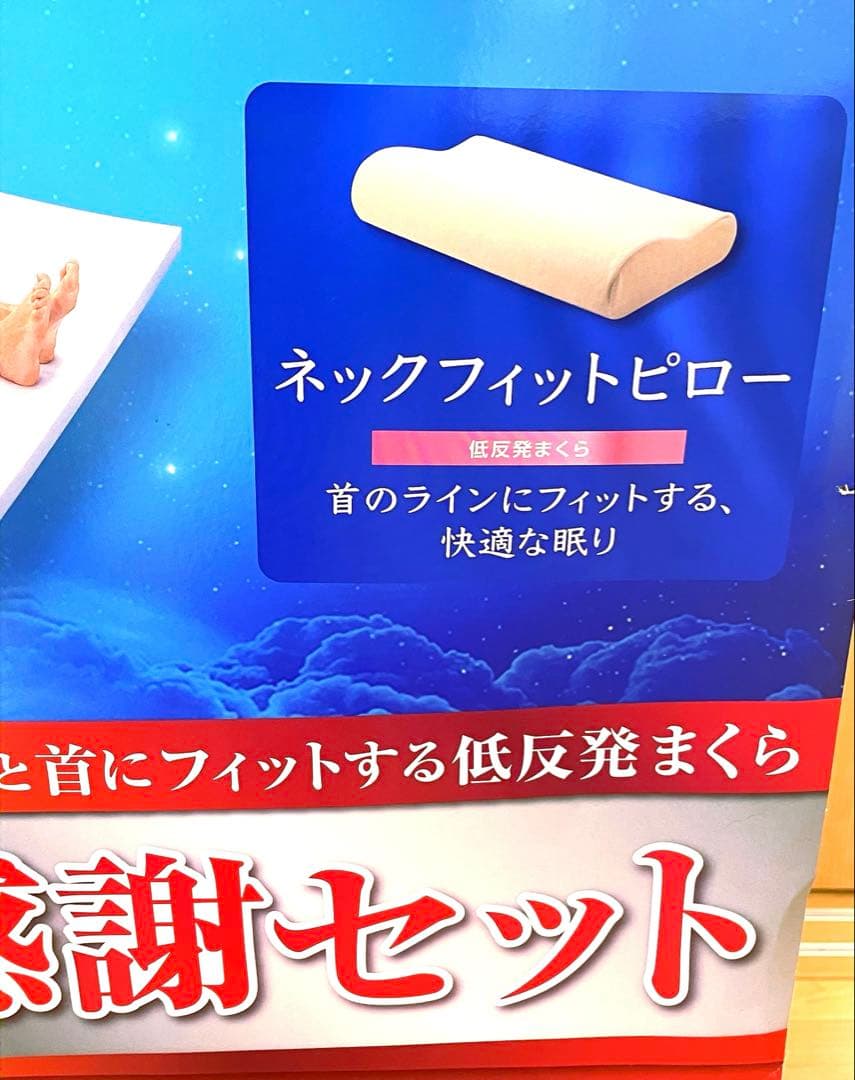 【新品】トゥルースリーパー プレミアケア シングル＋ネックフィットピロー