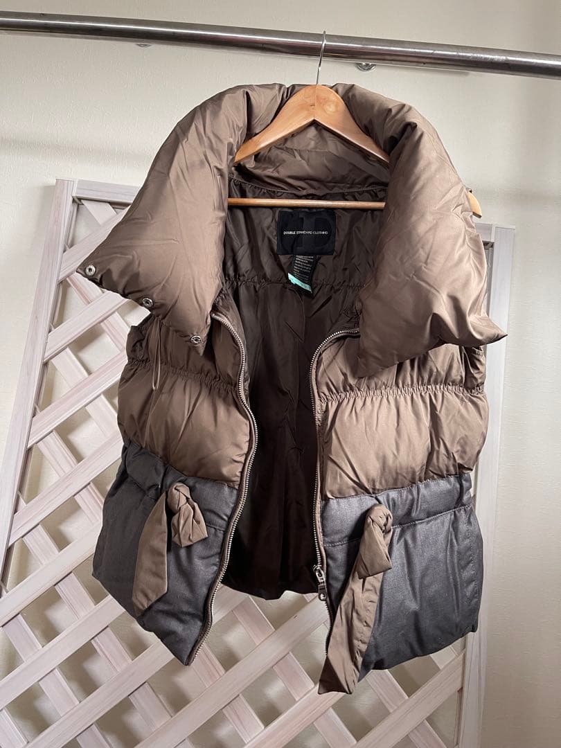 チャピコ。　13号　⭐︎ダウン切り替えベストバイカラー ボリューム襟