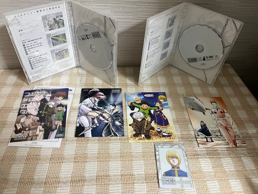 OVA HUNTER×HUNTER ハンター×ハンター　全4巻　DVD セル版