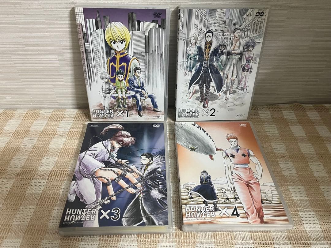OVA HUNTER×HUNTER ハンター×ハンター　全4巻　DVD セル版