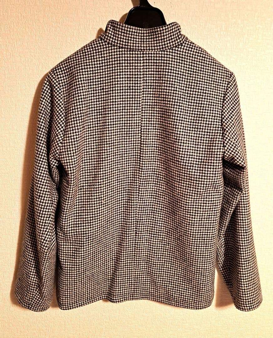 【agnes b. ENFANT】キッズ 千鳥格子テーラードジャケット155cm