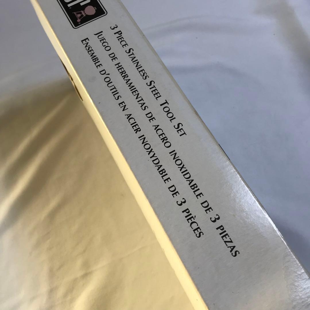 WEBER ウェーバー　3ピースステンレスツールセット