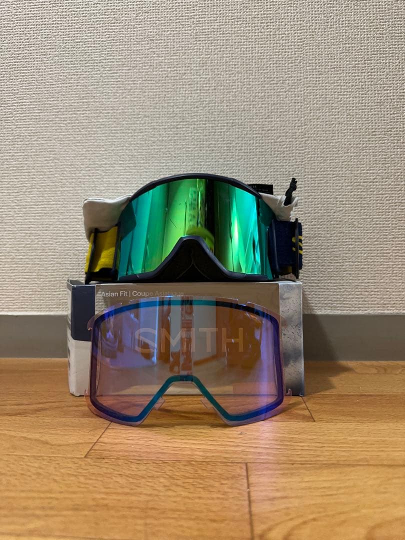 SMITH ゴーグル 交換レンズ付き　箱あり