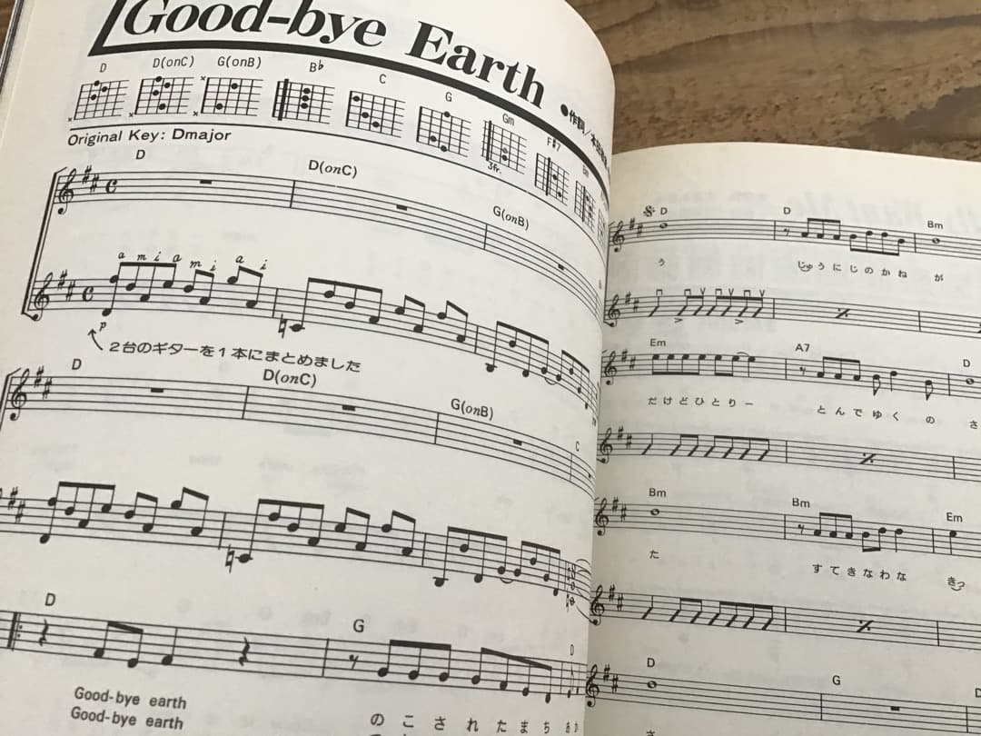 ★楽譜/本田恭章/ベストソングス/ギタースコア/1983年