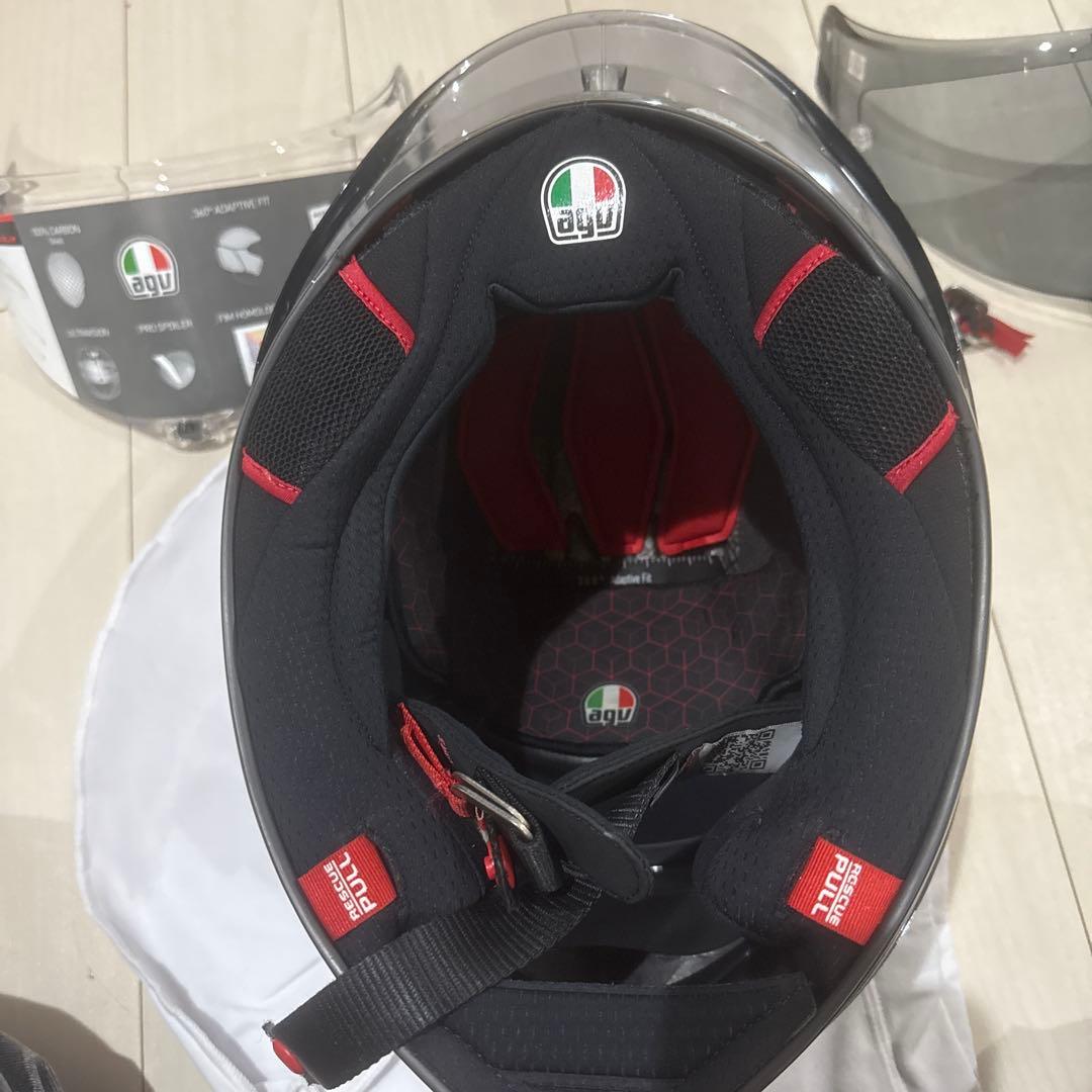 セキュリティ・セーフティ AGV PISTA GP RR Asian Fit IRIDIUM CARBON