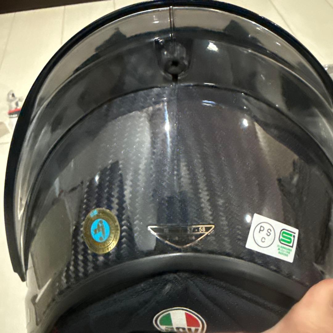 セキュリティ・セーフティ AGV PISTA GP RR Asian Fit IRIDIUM CARBON