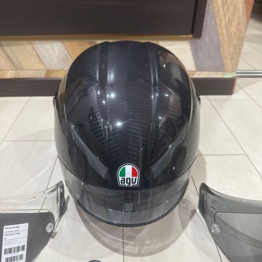 セキュリティ・セーフティ AGV PISTA GP RR Asian Fit IRIDIUM CARBON