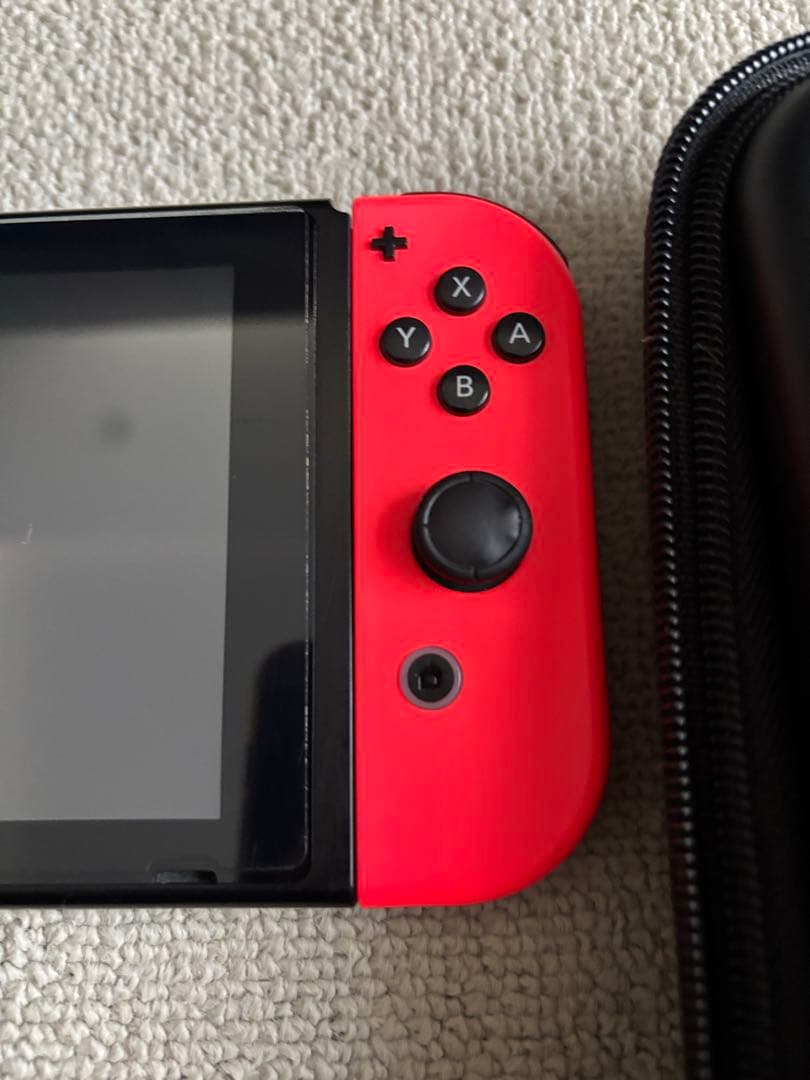 【中古】Nintendo Switch 本体セット　+ケース・マイクロSDカード
