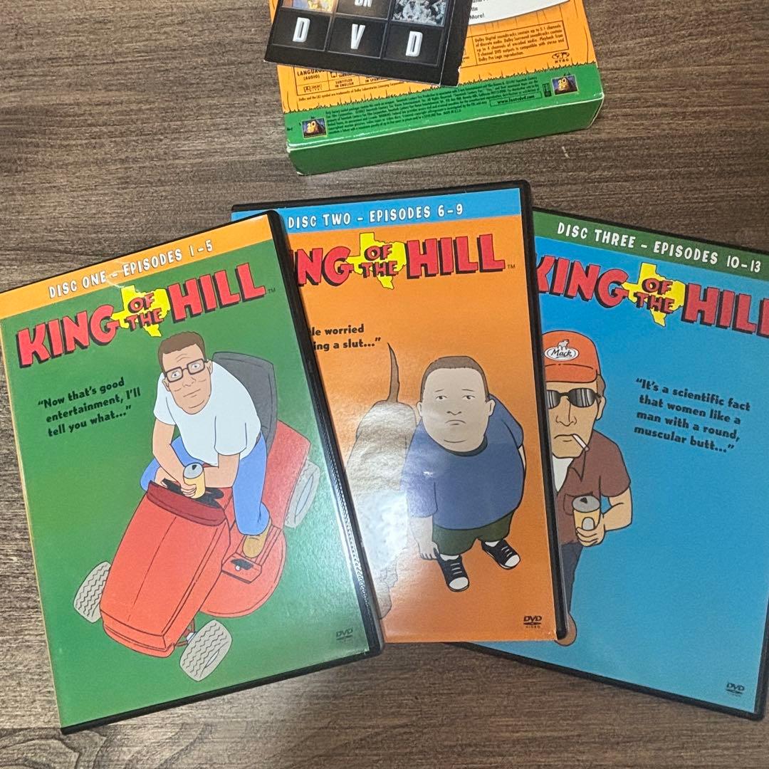 KING OF THE HILL SEASONS 1-6 DVD19枚 セット