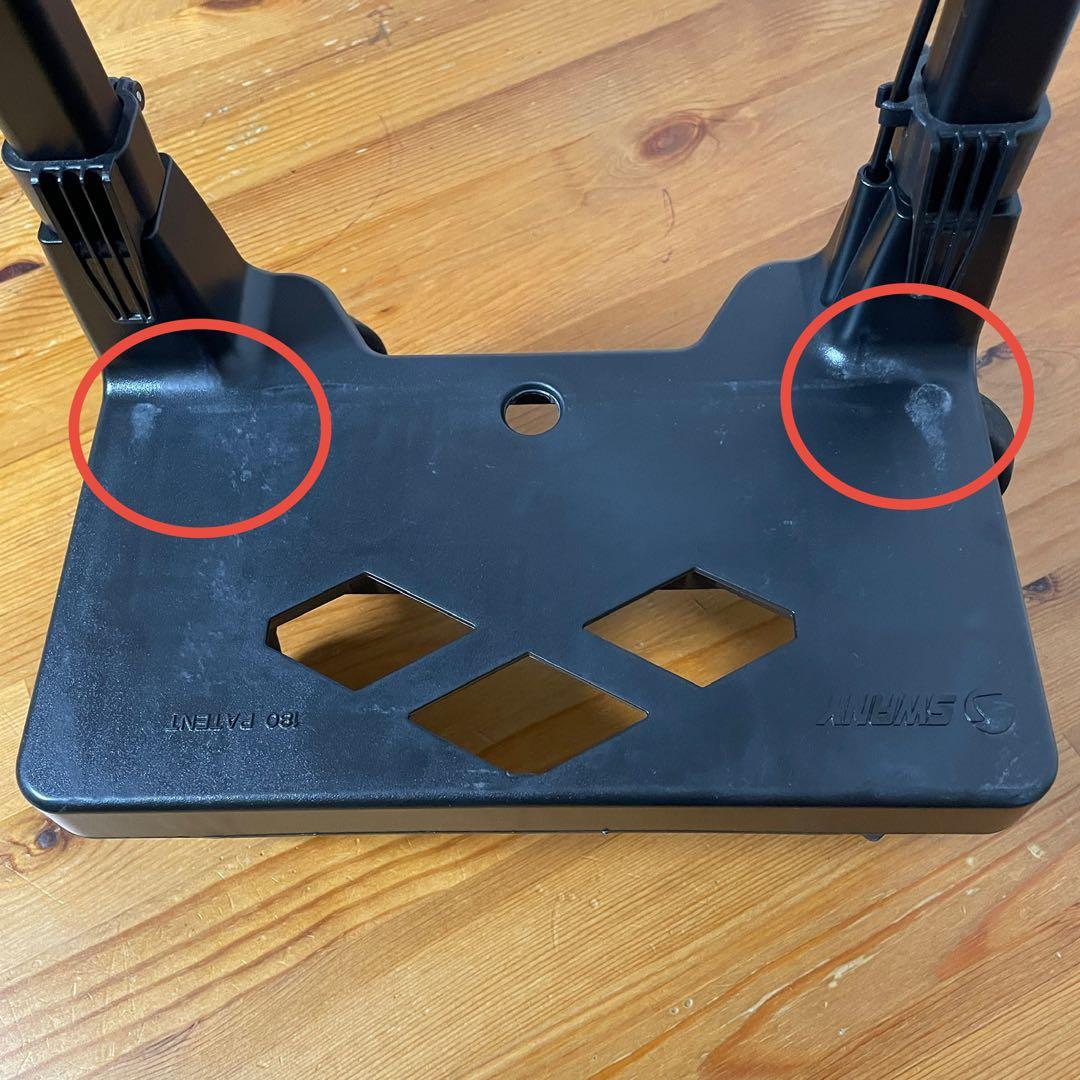 スワニー　ルバンド キャリーバッグ 四輪　黒　SWANY