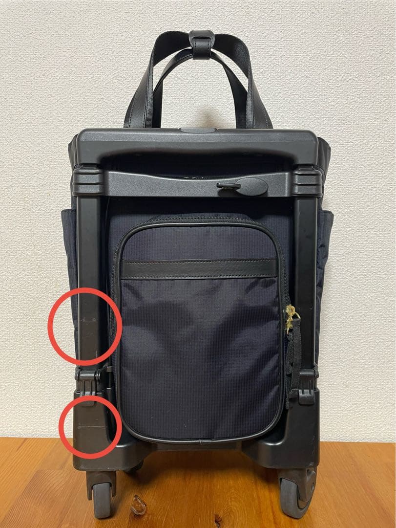 スワニー　ルバンド キャリーバッグ 四輪　黒　SWANY