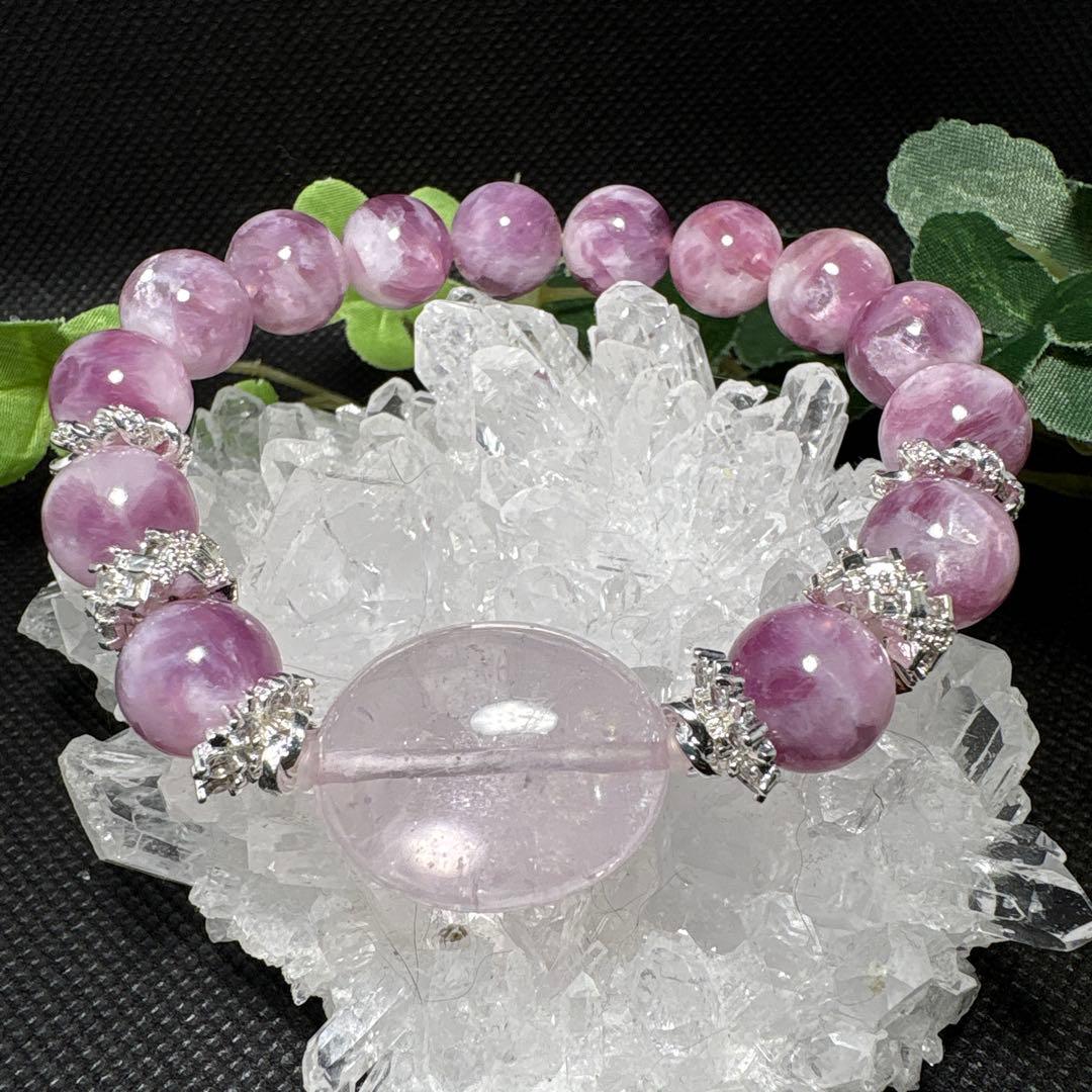 ＊IY様お取置き8/10＊【高品質】モルガナイト　ピンクパープルマイカ