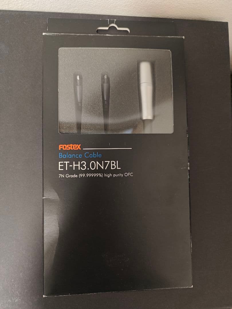 [最終価格]Fostex EH-H3.0N7BL XLR 4pin