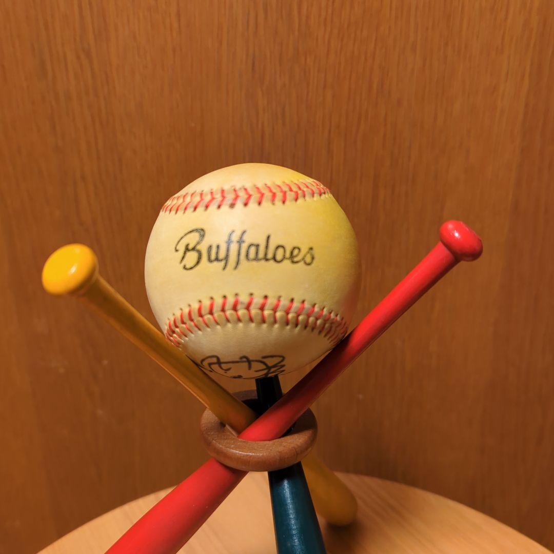 元近鉄バファローズ 野茂英雄選手直筆サインボール