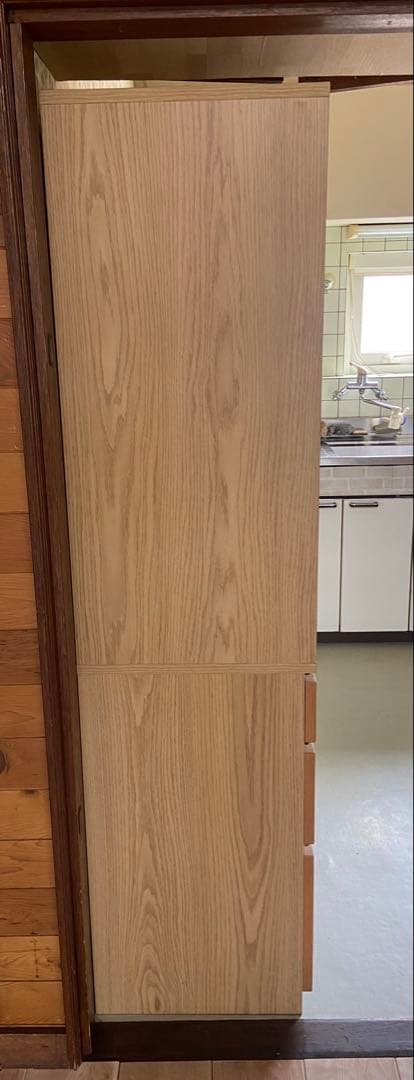 無印良品 食器棚 オーク材 カップボード キャビネット 木製 ナチュラル モダン