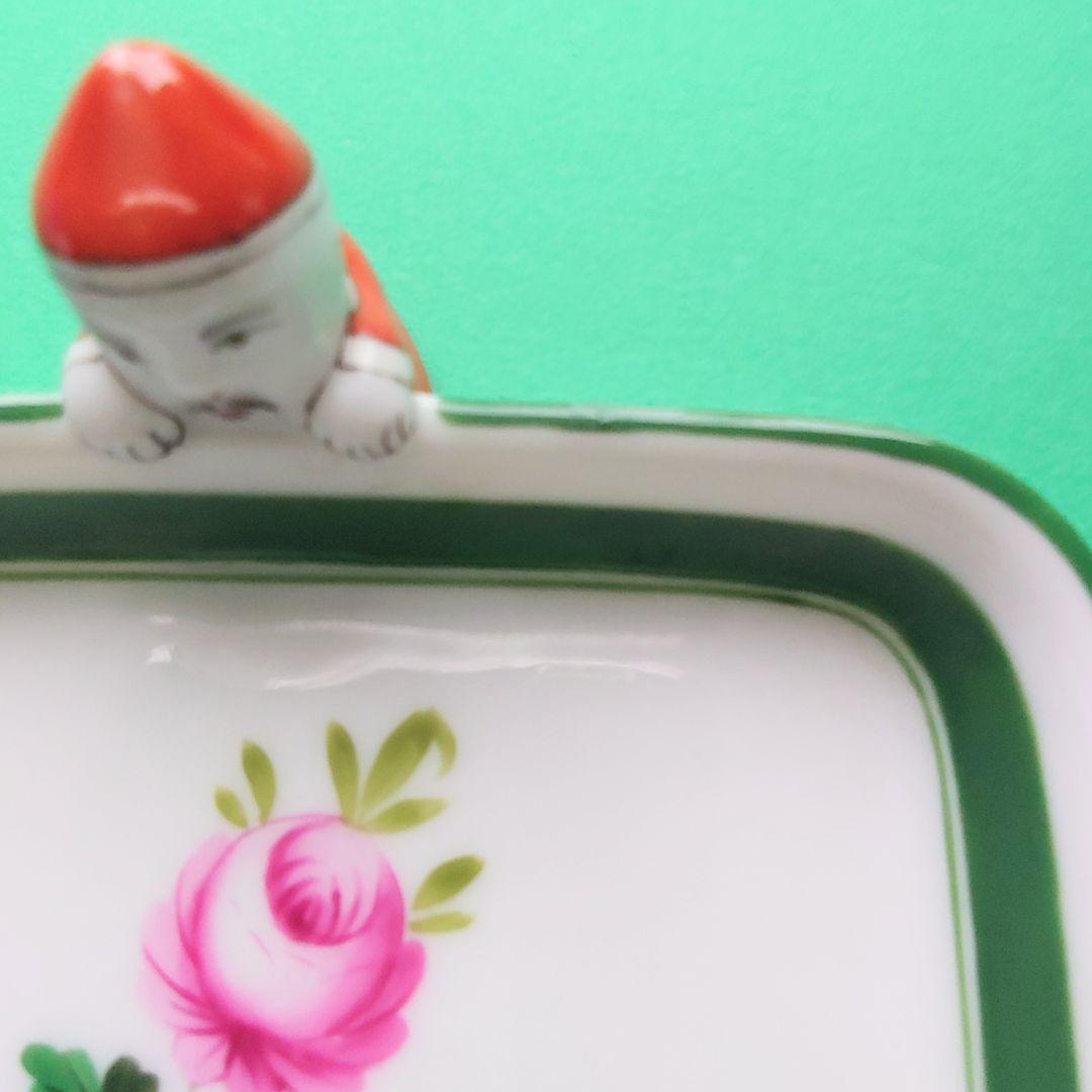 【HEREND】クリスマス　マンダリントレー ナカノゾキ