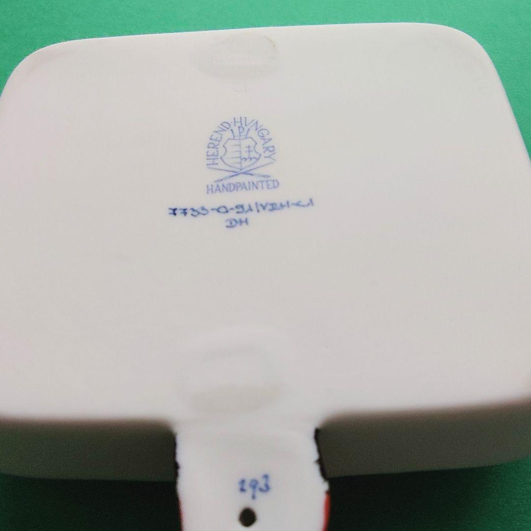 【HEREND】クリスマス　マンダリントレー ナカノゾキ