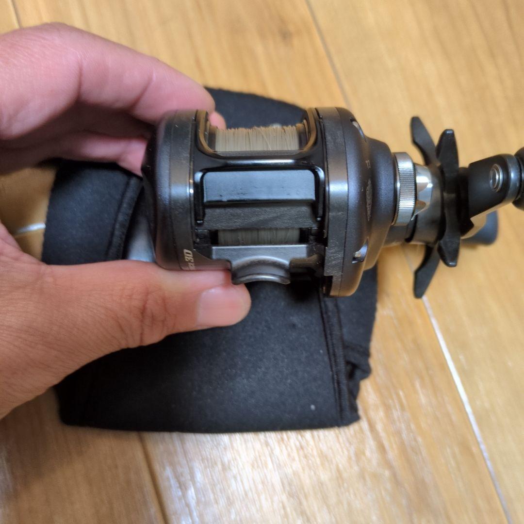 ガンクラフト　T3マーゴ　ベイトリール リールカバー付き