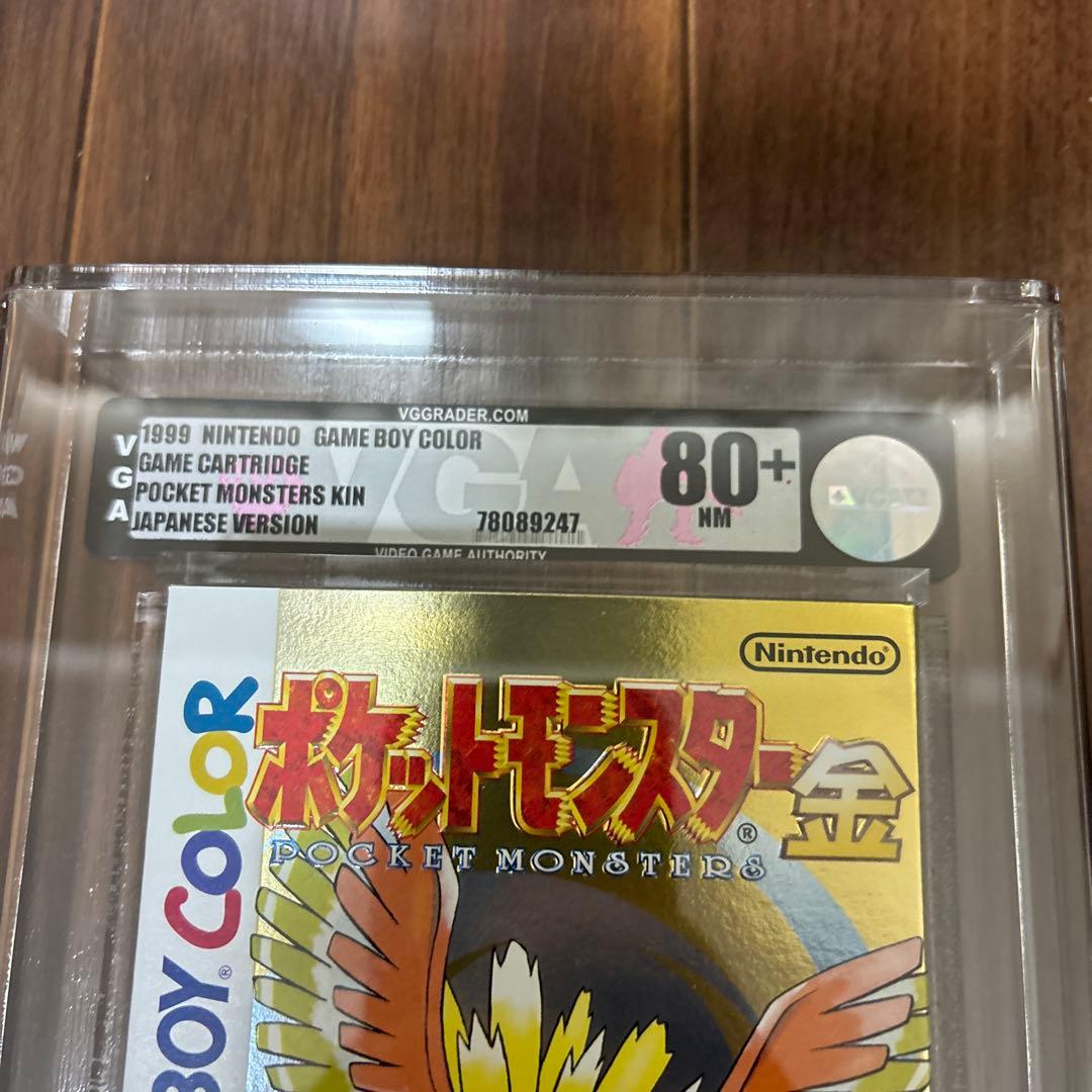 【新品未開封】　VGA80ポケモンゲームボーイソフト　金　VGA 鑑定品