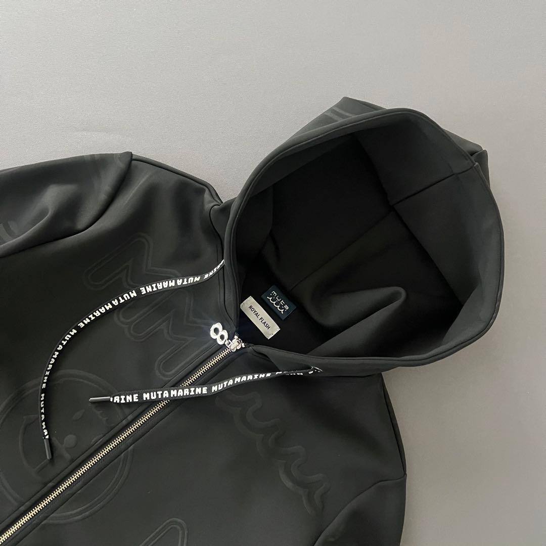 muta MARINE ムータマリン　パーカー　ダンボールニット　メンズ　ゴルフ