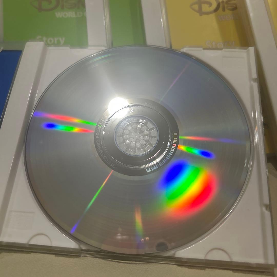 ディズニーワールドイングリッシュ　DWE ストレートプレイDVD 絵本CDセット