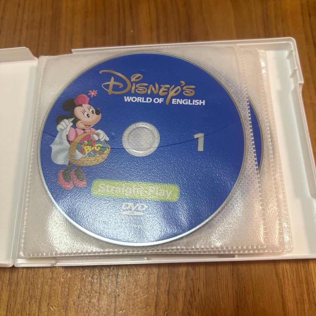 ディズニーワールドイングリッシュ　DWE ストレートプレイDVD 絵本CDセット