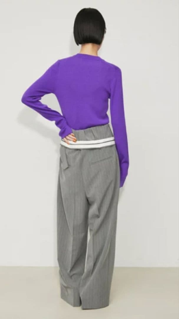 ADAM ET ROPE' ベルテッドベアロンパース ブラック　SIZE：38