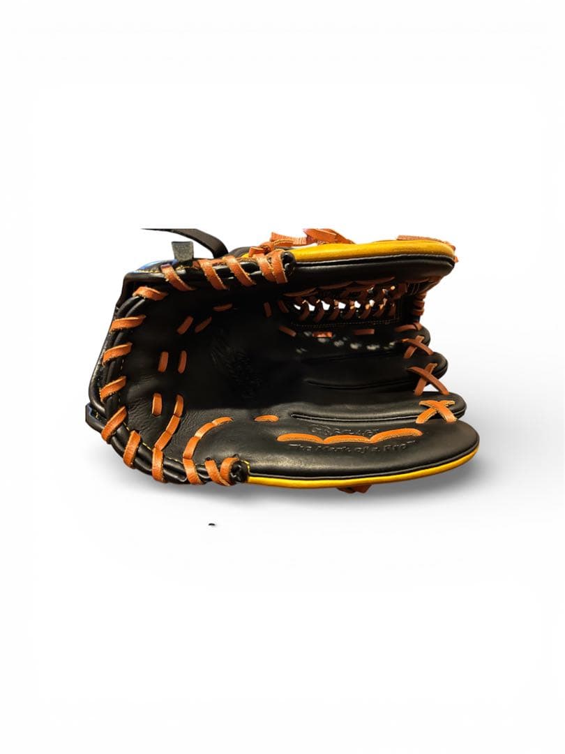 Rawlings 軟式グローブ 黒/黄　美品