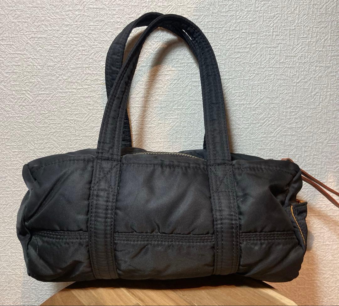美品　PORTER ポーター　タンカー　ミニボストン　ハンドバッグ　ドラムバッグ