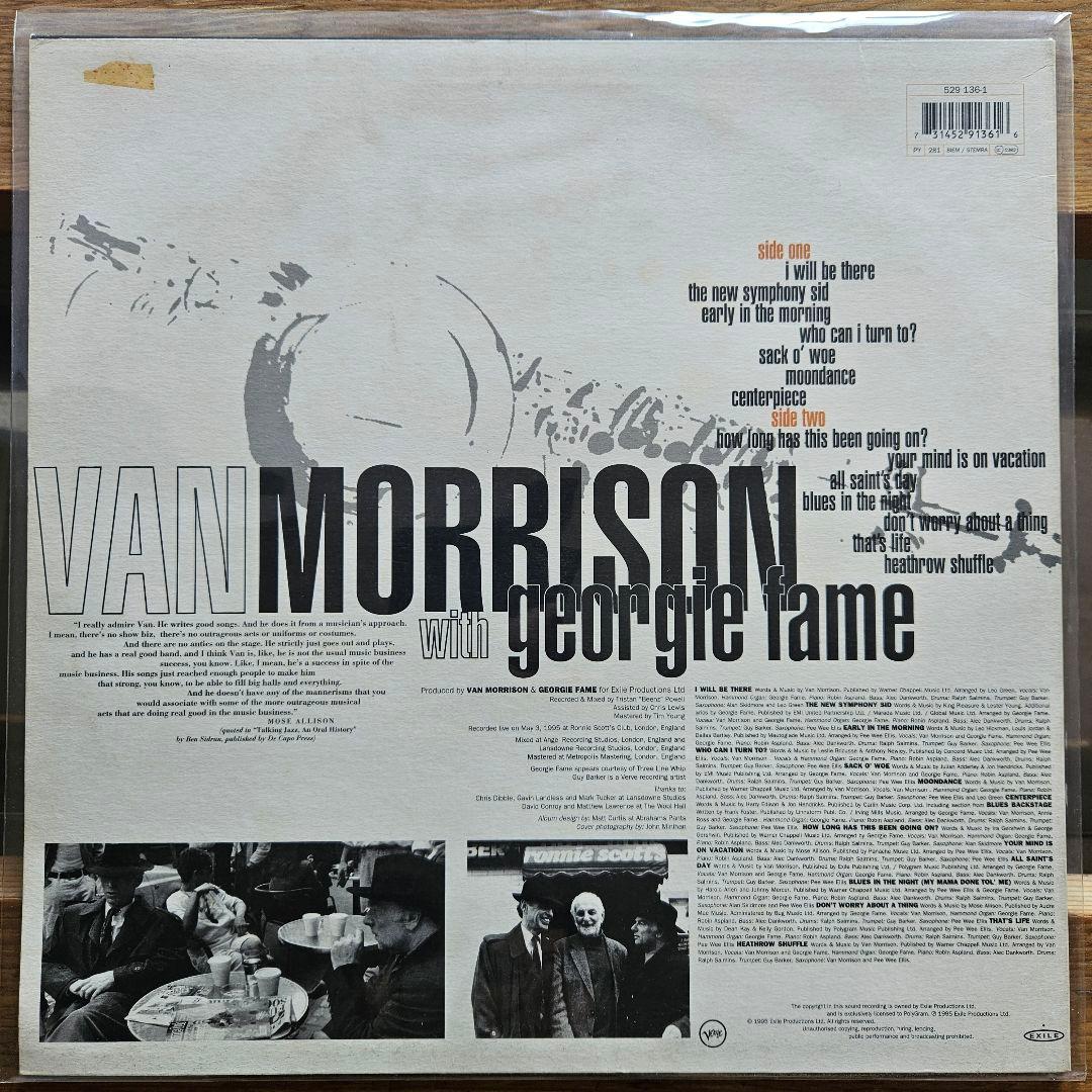 洋楽 Van Morrison ie fame how long lp