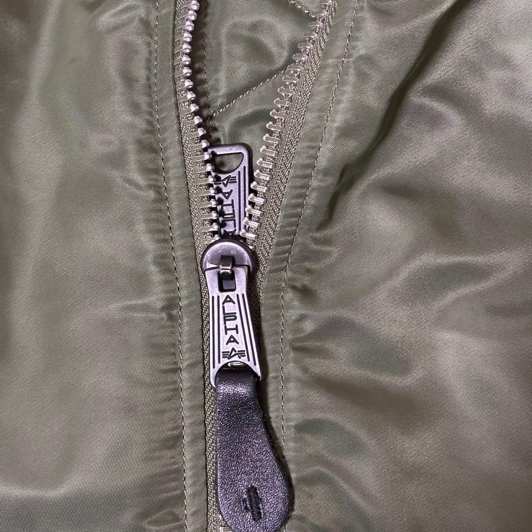 【美品】ALPHA Industries　アルファインダストリーズ　ma-1