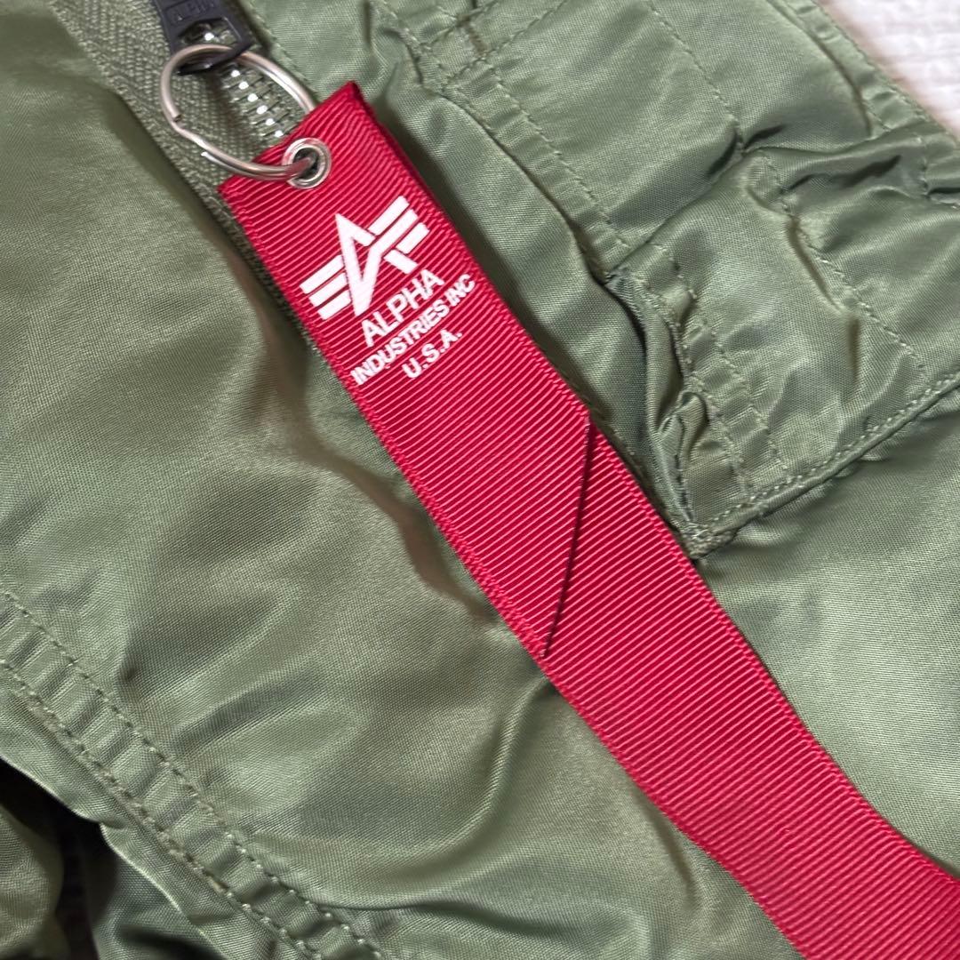 【美品】ALPHA Industries　アルファインダストリーズ　ma-1